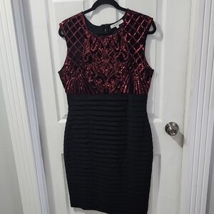 Cleo Medium Dress Sequin Velvet Party Sexy Sleeveless